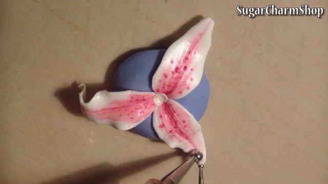 Polymer Clay Flowers; Stargazer Lily Tutorial