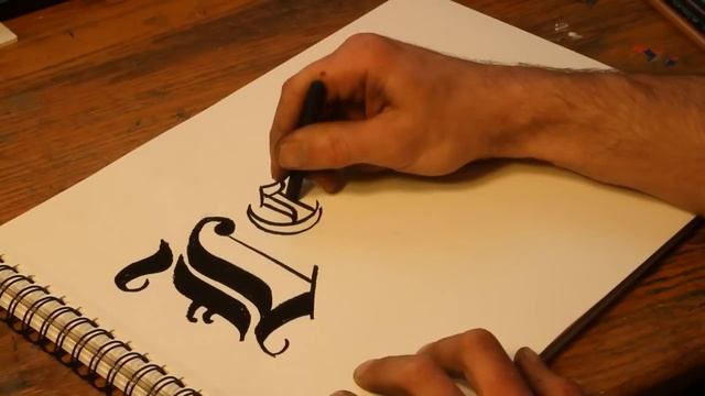 How to Draw Classic or Gothic Letters
