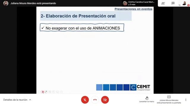 JORNADAS VIRTUALES DE REDACCIÓN CIENTÍFICA - DÍA 2