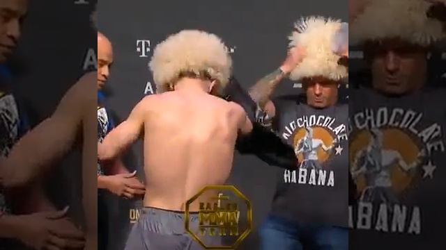 Хабиб Нурмагомедов Barboza ВЗВЕШИВАНИЯ