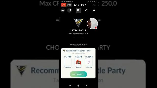 Pokemon Go Live Stream || Last Live Of This week || Shiny Plakia | Gbl Rank Push || Pokemon go | B2
