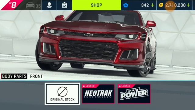 Chevrolet Camaro ZL1 50TH Edition Customizable | Asphalt 9 Legends