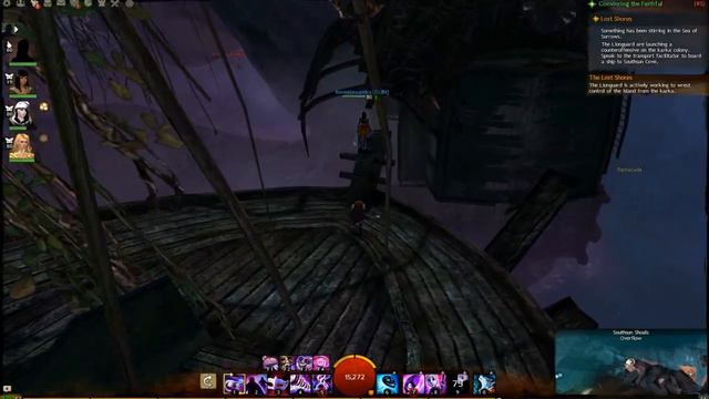 Guild Wars 2 - Jumping Puzzle - Southsun Cove (Skipping Stones)