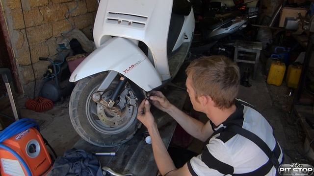 ТО Honda Lead 50:тормозавариатортрос газа.