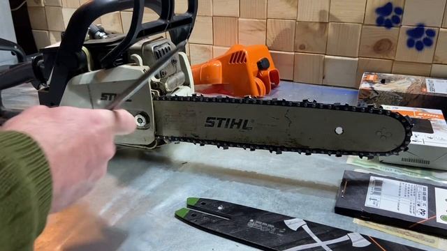 SERVICE KIT no. 42  и ROLLOMATIC E TIMBERSPORTS. Аксессуары для STIHL 180.