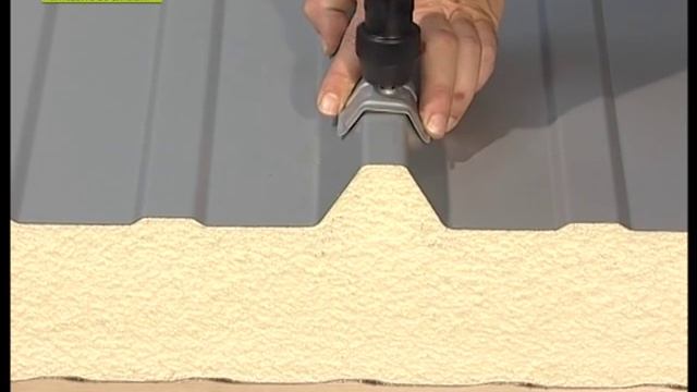 Fixation couverture panneaux sandwich sur bois avec vis têtalu autoperçeuse  | FAYNOT