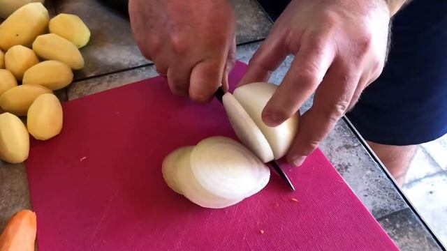 ХАШЛАМА в казане - мясо с овощами
