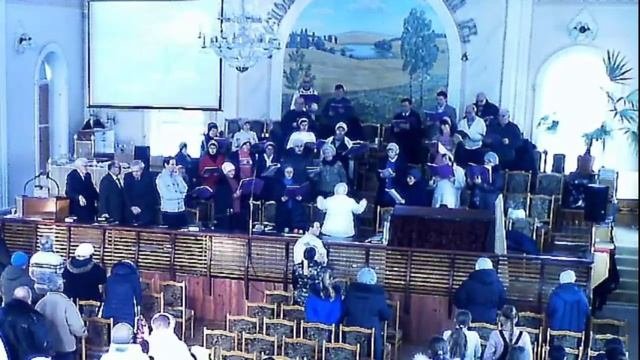 Богослужение 09 02 2020г. Утро. 02 Хор. Спокiйно будь душе. Дом молитвы в ул.Светлая 10