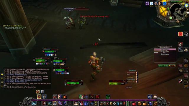 Vanilla World of Warcraft - Warrior Leveling Part 9 : Can fury Succeed