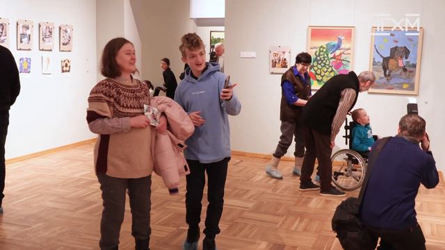 Художественная галерея «На языке искусства» открылась в Первом санаторном детском доме