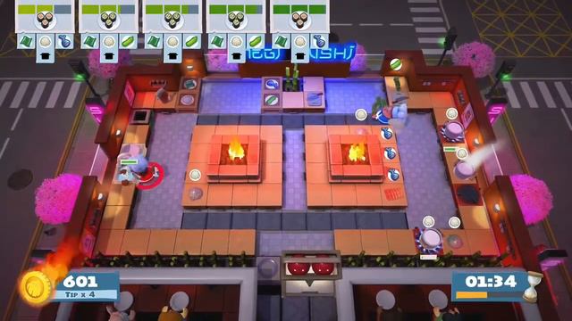 Overcooked 2 - Campaign (1-4) 2 Players Xbox