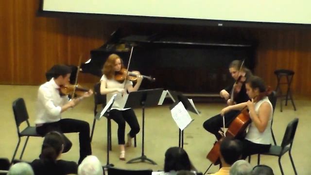 Quartet in E minor, Op. 44, No. 2, Allegro assai appassionato  by Felix Mendelssohn