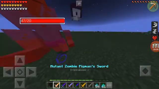 Minecraft мод на броню Эндермена и вещи из мутантов и битва мутантов Зомби