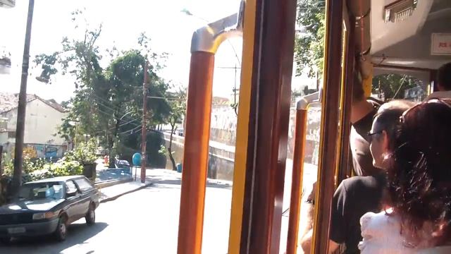 Трамвайчик в Санта-Терезу. Рио де Жанейро. Бразилия.avi