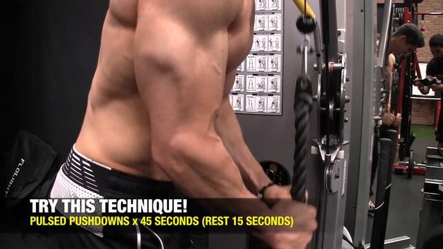 Can’t Build Big Triceps? Just Do THIS!!