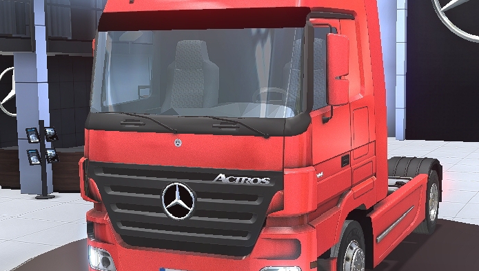 Truck simulator:ultimate купил Mercedes