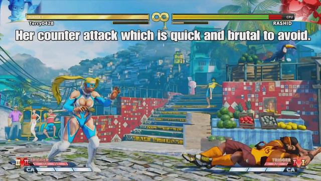 Rainbow Mika Being The Best Character in Street Fighter 5.