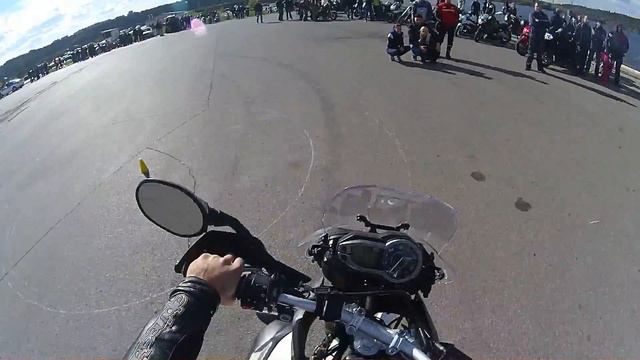 Фигурная езда Tiger800 & CB1300