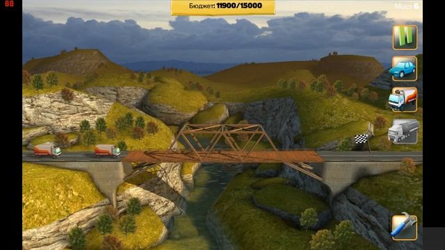 Больше хардкорных мостиков! - Bridge constructor №2
