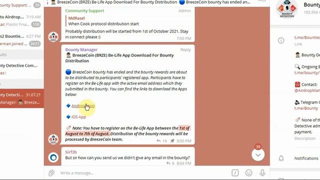 BOUNTY UPDATED and new bounty’s list - VIDEO date 02-08-2021
