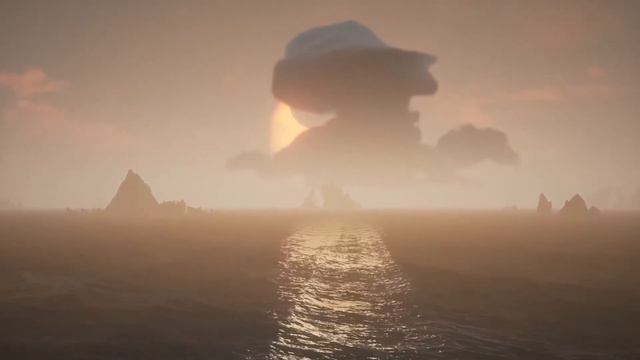 Sea of Thieves Solar Eclipse Behind a Storm