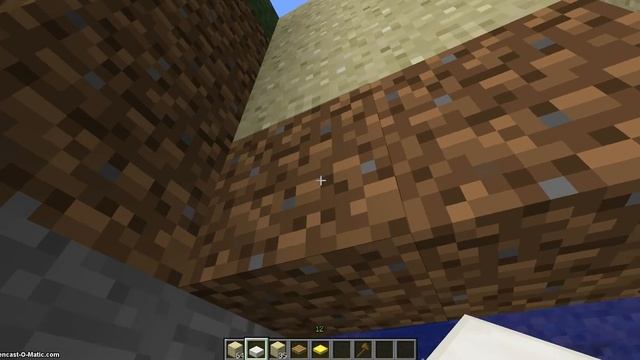 Как быстро добыть песок в MineCraft