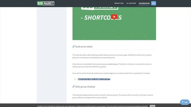 Shortcodes in B2B Market