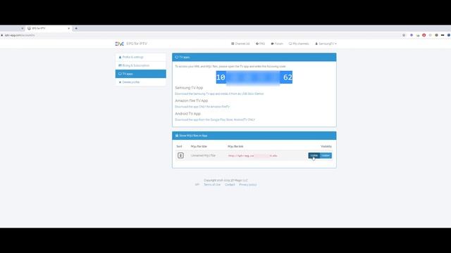 How to start with the best IPTV app for Samsung Smart TV, AndroidTV and Amazon FireTV