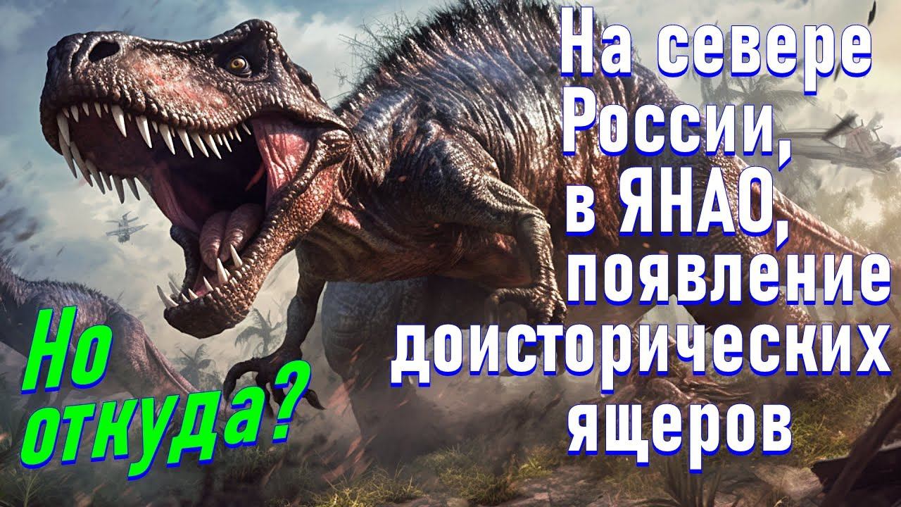 В Губкинском появились динозавры. Но откуда?