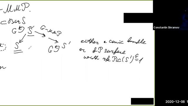 Constantin Shramov (Steklov/HSE)- Birational automorphisms of Severi-Brauer surfaces.