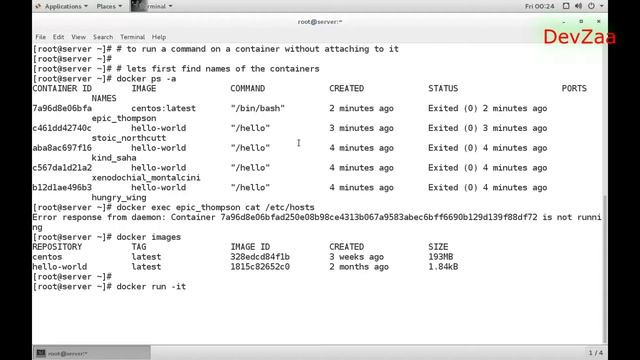 Docker installation on Centos 7 Step by Step