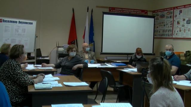 Заседание Совета депутатов поселения Внуковское от 23.12.2020