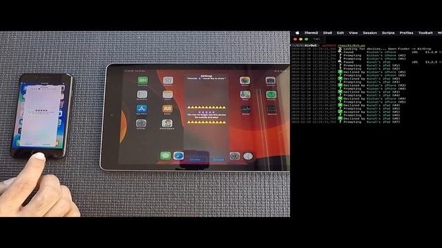 Apple IOS V13.x AirDrop - (AirDoS) Remote Denial Of Service Vulnerability (PoC)