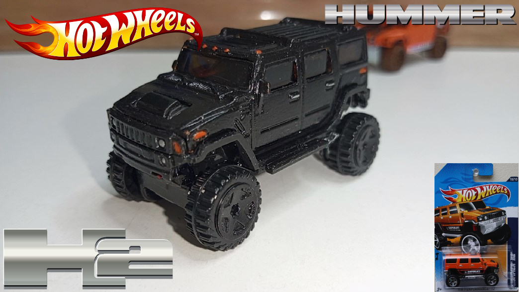 Custom Hot Wheels Hummer H2