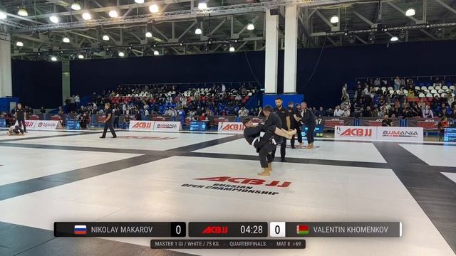 [DAY 1 - GI – Mat 8] ACBJJ RUSSIAN OPEN CHAMPIONSHIP GI & NO - GI