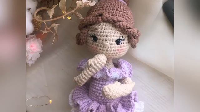 Шикарная балерина Изабель крючком Мастер-класс за 2 $ ! ?
