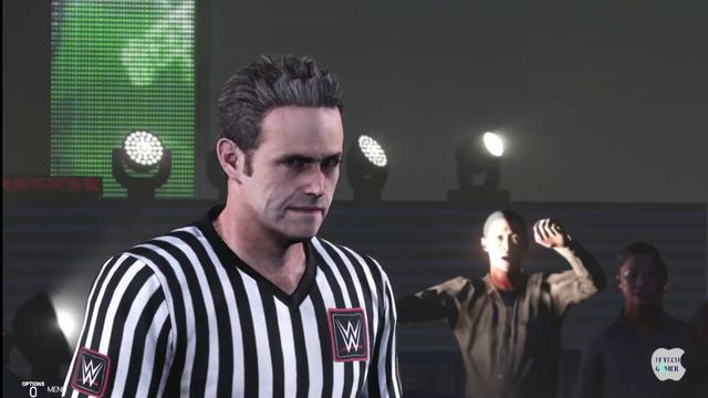 WWE 2K19 Charles Robinson Referee entrance