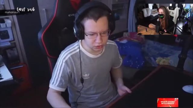 Генсуха смотрит Самый страшный сон квикхантика
