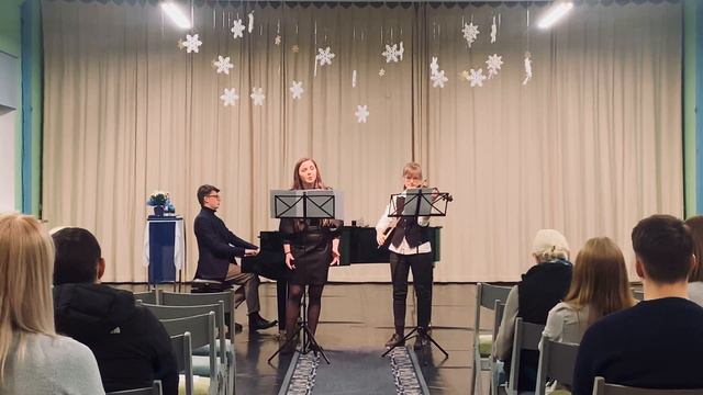 Massenet - “Elegie” for soprano violin and piano . Viktoriya Lykova