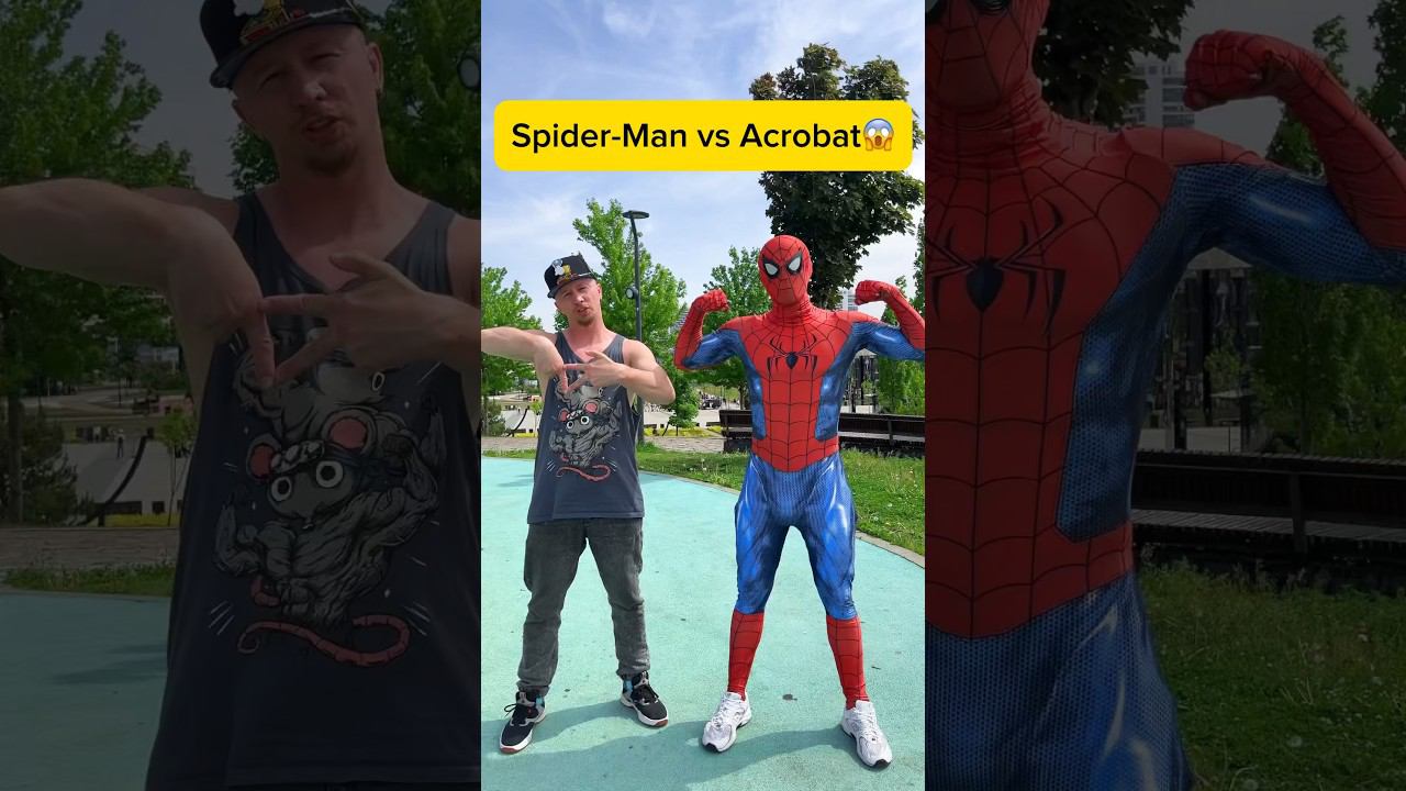 Spiderman or Acrobat?@egor_hit #shorts