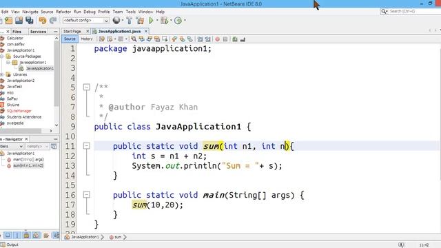43 - Passing Variable length Arguments to Methods - Learn Java programming language in Pashto