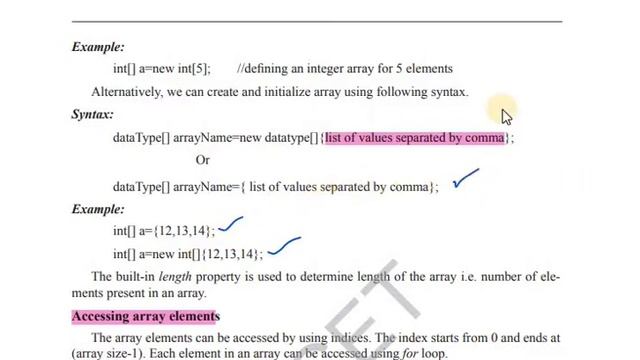 Arrays in Java