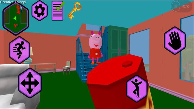 Piggy Neighbor Family Escape Obby House 3D Gameplay Level 25