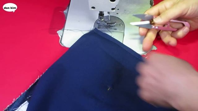 DIY청바지 옆솔기 절대 버리지 마세요! 명품이 됩니다!/make a tote bag with "the side seam" of the denim pants