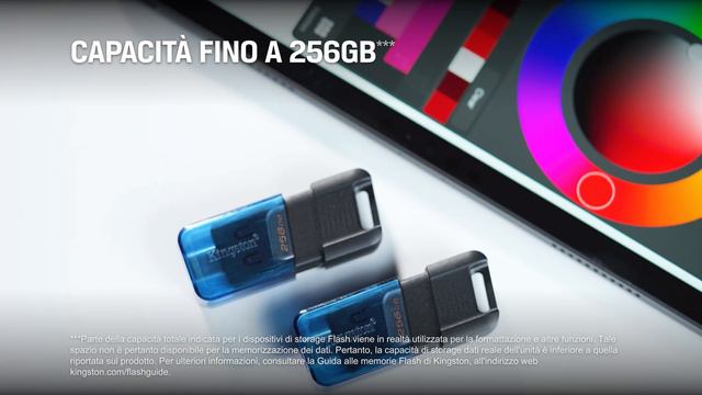 Drive flash USB-C USB 3.2 Gen 1  DataTraveler 80 M  Kingston Technology