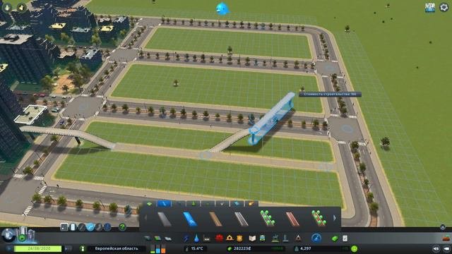 Cities Skylines 2 Series  Создаем озеро в городе!