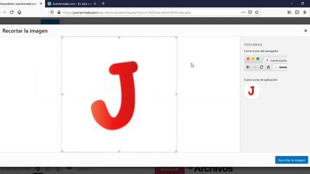 Cómo AÑADIR el FAVICON ? en WordPress - Juan Armada