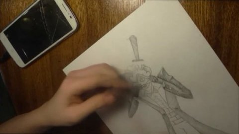 Рисуем Билла Сайфера (Шифра) из Гравити Фоллз