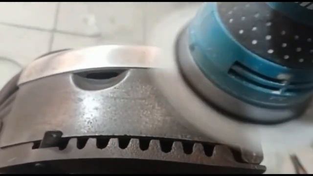 утюг на углях, реставрация