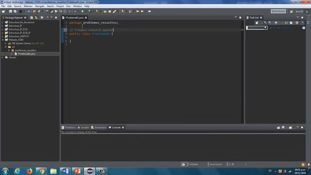 Introducción a la algoritmia y Java | #12 - Método tipo void